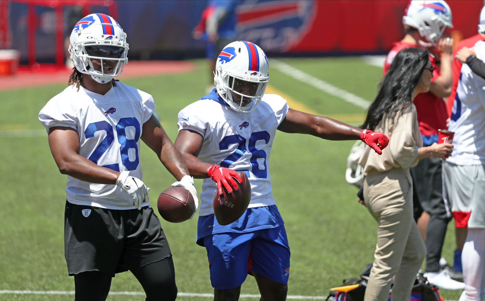 Buffalo Bills minicamp at Highmark Stadium